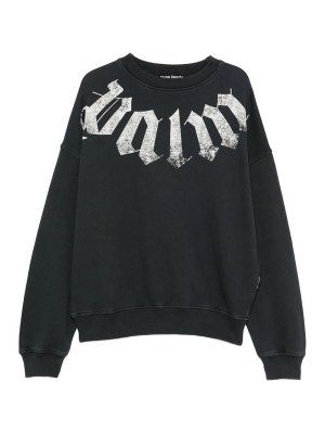 Palm Angels: Sweatshirts und Pullover - Sweatshirt - Schwarz