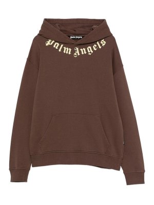 Palm Angels: Sudaderas y suéteres - Sudadera - Marrón