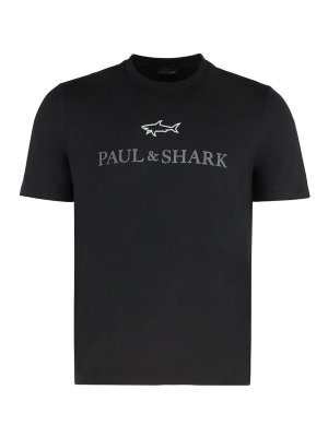 PAUL & SHARK: T-shirts - T-Shirt - Noir