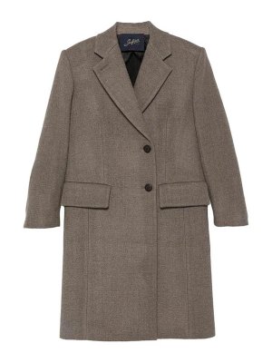 SEAFARER: Abrigos semilargos - Abrigo Midi - Gris