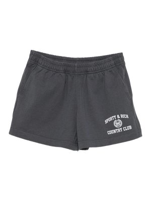 SPORTY & RICH: Shorts - Short - Gris
