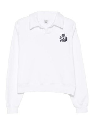 SPORTY & RICH: スウェット＆セーター - スウェットシャツ/セーター - 白