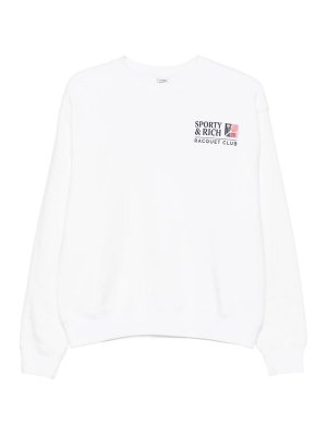 SPORTY & RICH: スウェット＆セーター - スウェットシャツ/セーター - 白