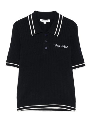 SPORTY & RICH: クルーネック - クルーネック - ブルー