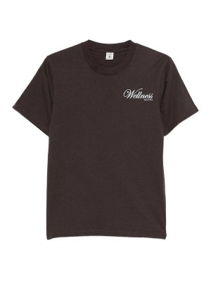 SPORTY & RICH: Camisetas - Camiseta - Marrón