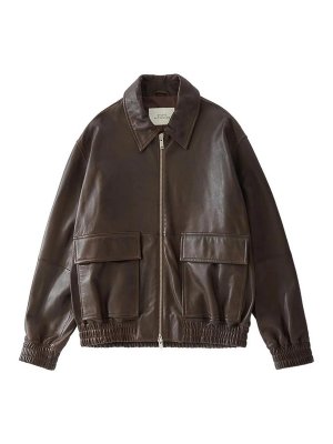 STUDIO NICHOLSON: leather coats - Leather Outerwear