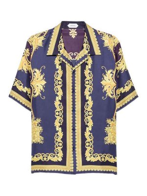 VERSACE: レザーコート - レザーコート - 紫