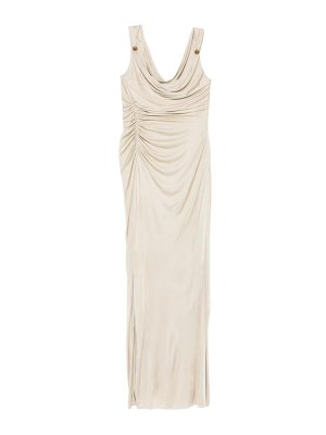 VERSACE: Vestidos media pierna - Vestido Midi - Crema