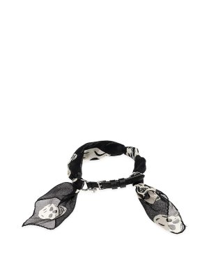 ALEXANDER MCQUEEN: Halsketten und Halsbänder - Halskette - Schwarz