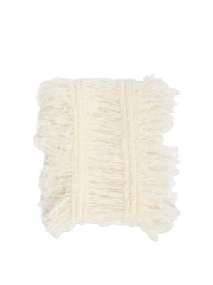 ANN DEMEULEMEESTER: Bufandas y pañuelos - Bufanda - Blanco