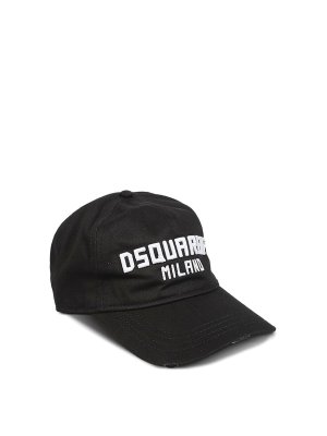 DSQUARED2: Hüte - Hut - Schwarz
