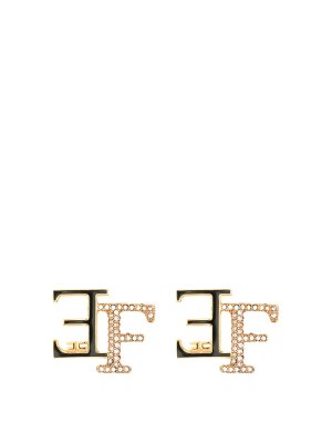 ELISABETTA FRANCHI: イヤリング - イヤリング - 金