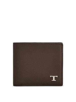 TOD'S: 財布＆ポーチ - 財布 - ブラウン