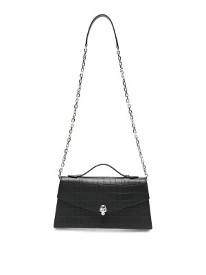 ALEXANDER MCQUEEN: Schultertaschen - Schultertasche - Schwarz