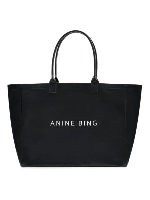 ANINE BING: Schultertaschen - Schultertasche - Schwarz