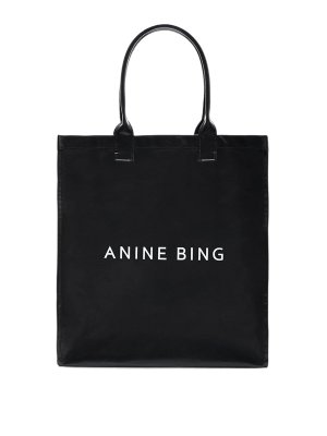 ANINE BING: Handtaschen - Shopper - Schwarz