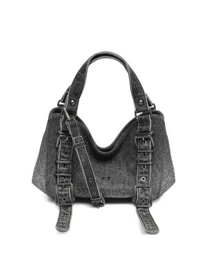 DIESEL: Handtaschen - Shopper - Grau