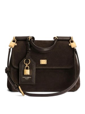 DOLCE & GABBANA: トートバッグ - トートバッグ - ブラウン