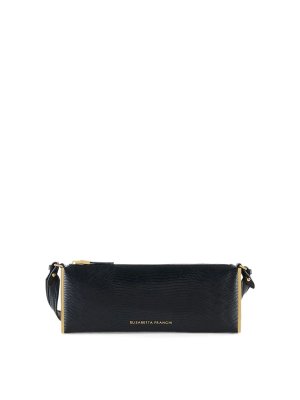 ELISABETTA FRANCHI: Schultertaschen - Schultertasche - Schwarz