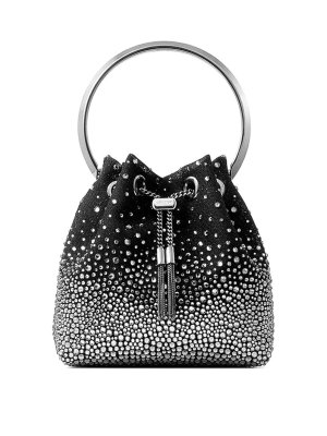 JIMMY CHOO: Schultertaschen - Schultertasche - Schwarz