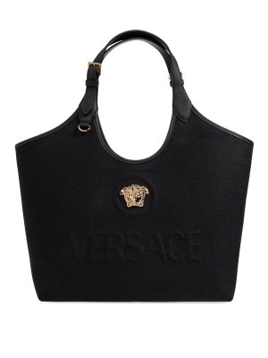 VERSACE: Schultertaschen - Schultertasche - Schwarz