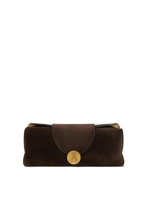 VERSACE: Schultertaschen - Schultertasche - Braun