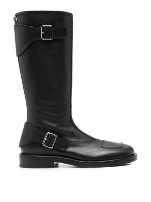 ANN DEMEULEMEESTER: ブーツ - ブーツ - 黒
