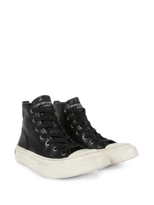ANN DEMEULEMEESTER: スニーカー - スニーカー - 黒