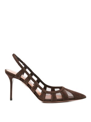Aquazzura: サンダル - サンダル - ブラウン