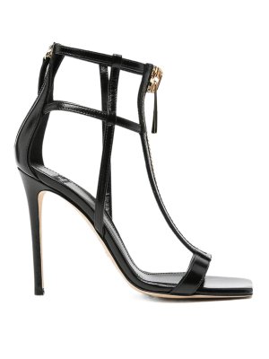 ELISABETTA FRANCHI: サンダル - サンダル - 黒