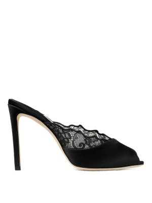 JIMMY CHOO: ミュール - ミュール - 黒