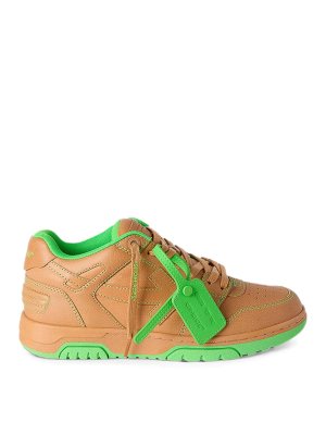 OFF-WHITE: スニーカー - スニーカー - ブラウン