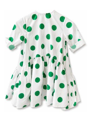CUCU' LAB: knee length dresses - Polka Dot Dress
