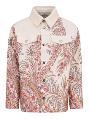 ETRO: casual jackets - Paisley Print Jacket