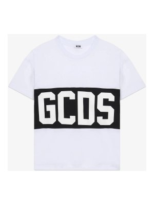 GCDS: Camisetas - Camiseta - Blanco