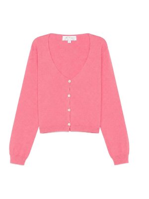 MARIELLA FERRARI: Cardigans - Cardigan - Couleur Chair