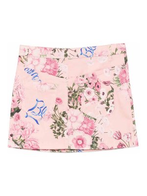 MISS BLUMARINE: gonne al ginocchio  e longuette - Gonna Con Stampa