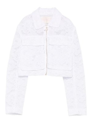MISS BLUMARINE: casual jackets - Embroidered jacket