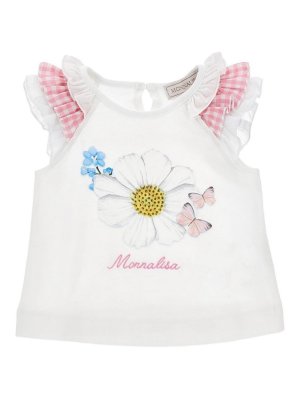MONNALISA: T-shirts - T-Shirt - Blanc