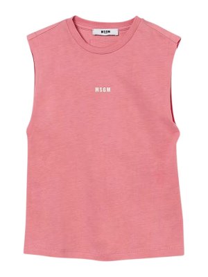 M.S.G.M. KIDS: Top e canotte - Canotta Con Logo