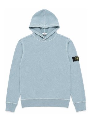 Stone Island Junior: Sweatshirts & Pulls - Sweat-Shirts - Bleu