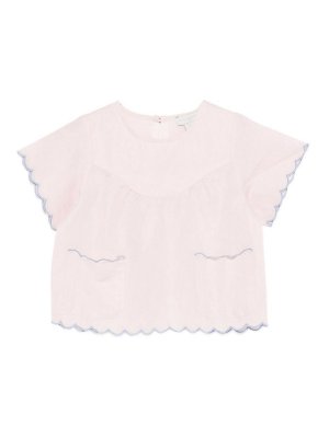 STELLA McCARTNEY: camicie - Camicia Con Orlo A Smerlo