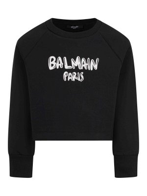 Balmain: Felpe e maglie - Felpa Con Logo