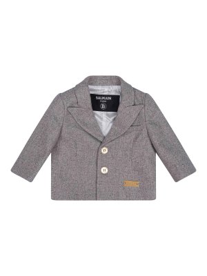 Balmain: Blazer - Blazer - Grau