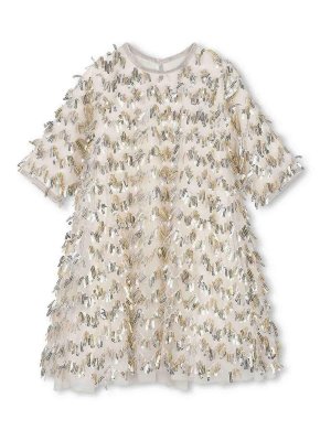 BILLIEBLUSH: Knielange Kleider - Knielanges Kleid - Gold