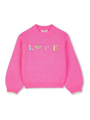 BILLIEBLUSH: Pull col rond - Pull Col Rond - Couleur Chair