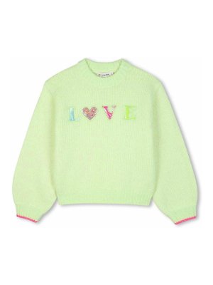 BILLIEBLUSH: Pull col rond - Pull Col Rond - Vert