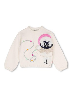 BILLIEBLUSH: Pull col rond - Pull Col Rond - Crème