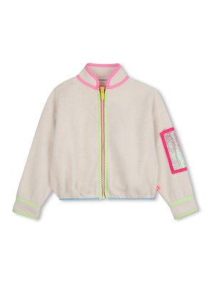 BILLIEBLUSH: cardigan - Cardigan Con Zip