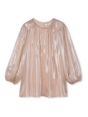 CHLOE': knee length dresses - Metallic Effect Dress